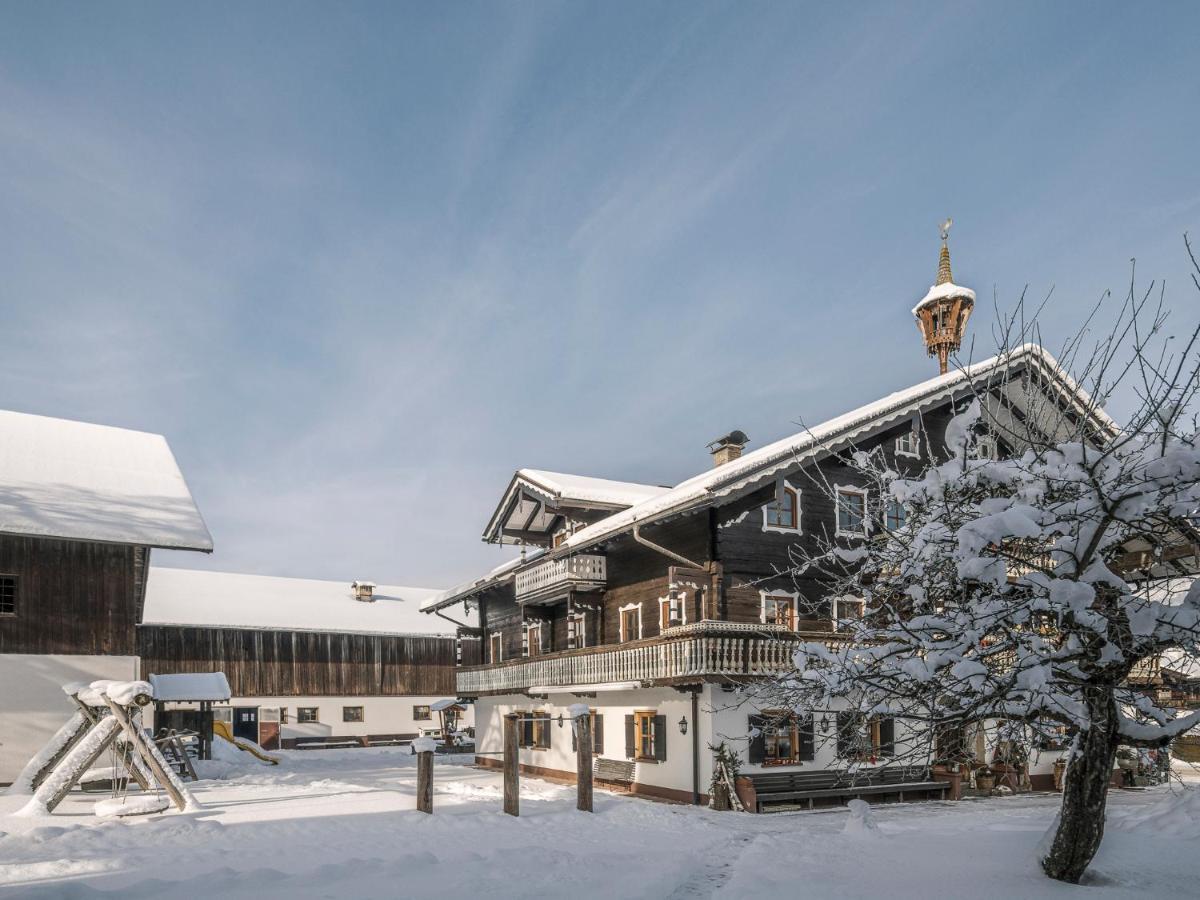 Kinderbauernhof Scharrerhof Hollersbach im Pinzgau Buitenkant foto